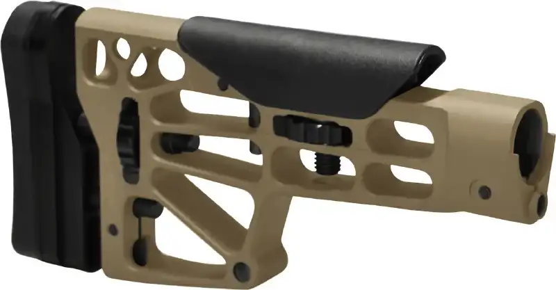 Приклад MDT Skeleton Rifle Stock. Материал - алюминий. Цвет - песочный