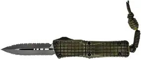 Microtech Combat Troodon Frag Off Grenade Green FS Apocalyptic