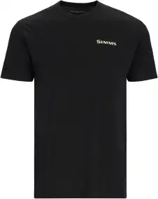 Футболка Simms Bass Outline T-Shirt M Black