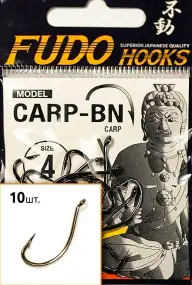 Крючок Fudo Carp BN №2