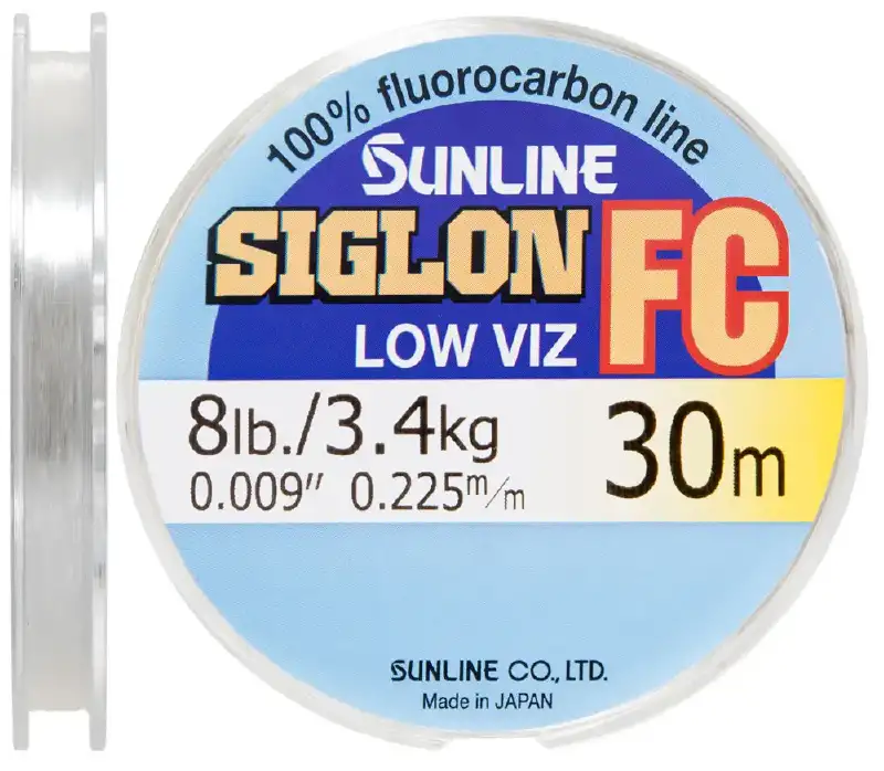 Флюорокарбон Sunline Siglon FC 30m 0.225mm 3.4kg поводковий