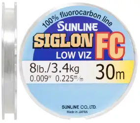Флюорокарбон Sunline Siglon FC 30m 0.225mm 3.4kg поводковый