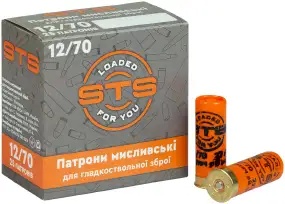 Патрон STS кал. 12/70 картеч 8 мм (9 шт) 27  г