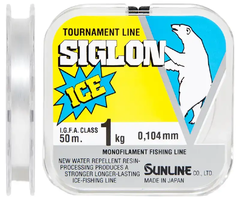 Леска Sunline Siglon ICE 50m #1.0/0.165mm 3.0kg