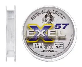 Леска Smart Exel 57 50m 0.10mm 2.1kg