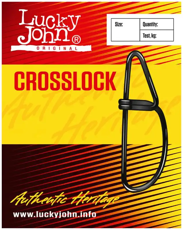 Застібка Lucky John Coastlock Snap №5 58кг (10шт/уп)