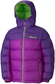 Куртка Marmot Girl’s Guides Down Hoody M Bright berry-Dark berry