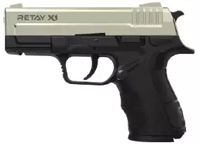 Пистолет стартовый Retay X1 кал. 9 мм. Цвет - satin.