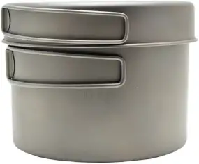 Котелок Toaks Titanium Pot with Pan 1,3L