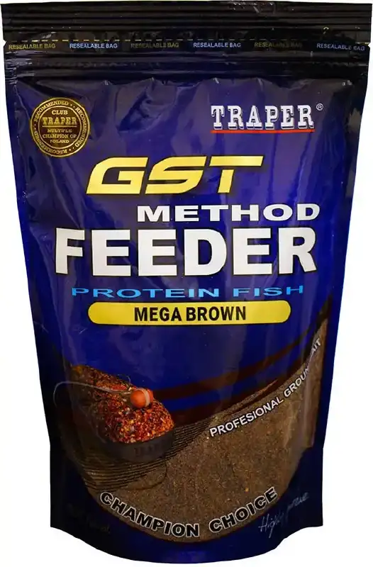 Прикормка Traper GST Method Feeder Mega Brown 750g