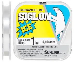 Леска Sunline Siglon ICE 50m #0.6/0.128mm 1.5kg