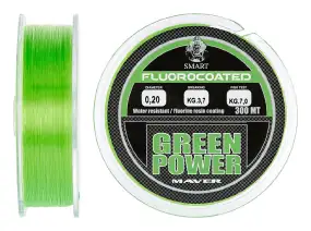 Леска Smart Green Power Fluorine 300m 0.28mm 7.4kg