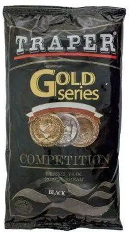 Прикормка Traper Gold Series Competition Black 1kg