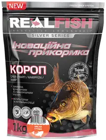 Прикормка Real Fish Silver Series Короп Кисла груша 1kg
