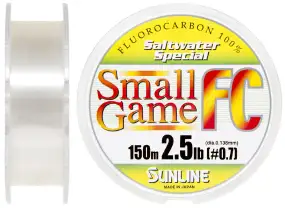 Флюорокарбон Sunline SWS Small Game FC 150м 0.138мм 2.5LB матч/тонущ.