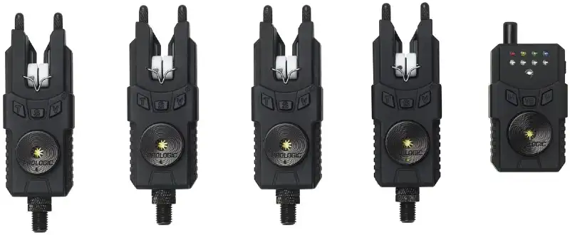 Набор сигнализаторов Prologic Custom SMX MKII Bite Alarm Set 4+1 red/green/yellow/blue