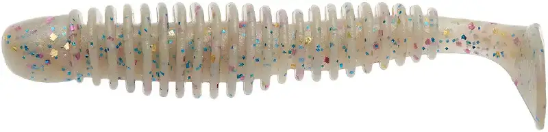 Силикон Reins Bubbling Shad 4" 211 UV Pearl Candy (8 шт/уп.)