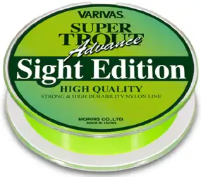 Волосінь Varivas Super Trout Аdvance Sight Edition 150m #2.5/0.260 mm 10lb