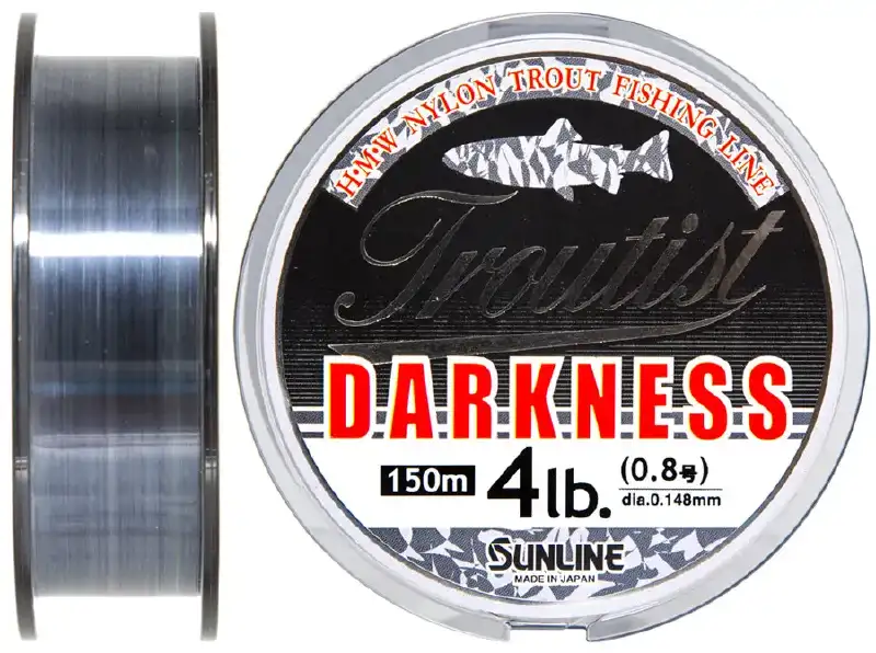 Леска Sunline Troutist Darkness HG 150м #1.25/0.185mm 6.0lb