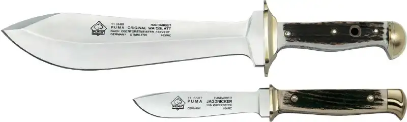Нож Puma  Waidbesteck (набор из Waidblatt и Jagdnicker)