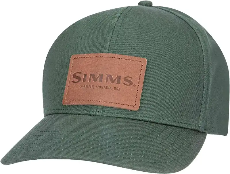 Кепка Simms Leather Patch Cap One size Foliage