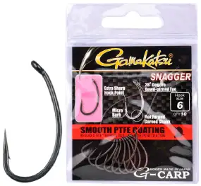 Крючок карповый Gamakatsu G-Carp Snagger #10 (10шт/уп) 22665428 — купить в  Украине