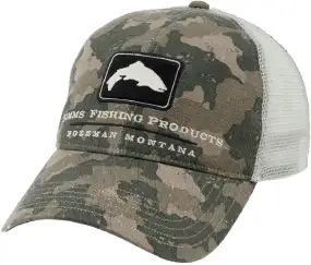 Кепка Simms Trout Trucker Cap One size ц:simms camo