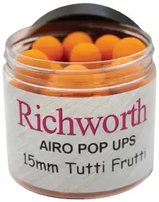 Бойли Richworth Airo Pop-Ups Tutti Frutti 15mm 200ml