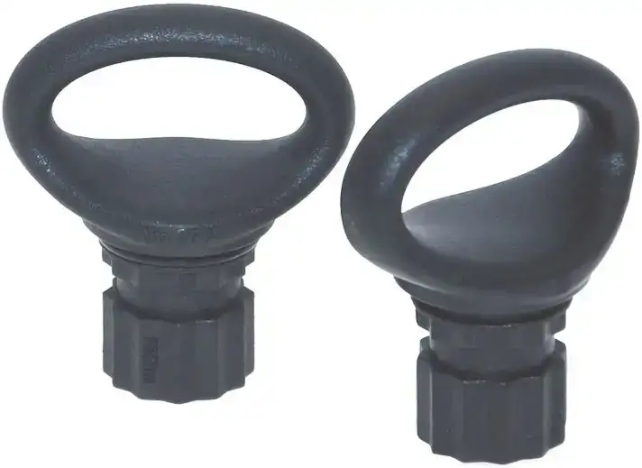 Кольцо Borika Rm273-2 эллипсное (2 шт/уп) ц:черный