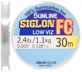 Флюорокарбон Sunline Siglon FC 30m 0.128mm 1.1kg поводковий