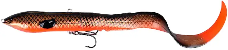 Воблер Savage Gear 3D Hard Eel Tail Bait 170SS 170mm 40.0g #09 Red Copper Black