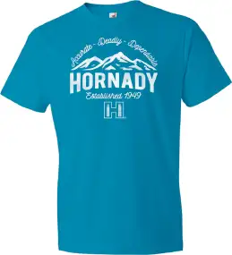 Футболка Hornady Mountain L Блакитний