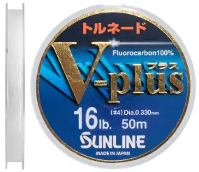 Флюорокарбон Sunline V-Plus 50m #4.0/0.33 mm 8.0 kg