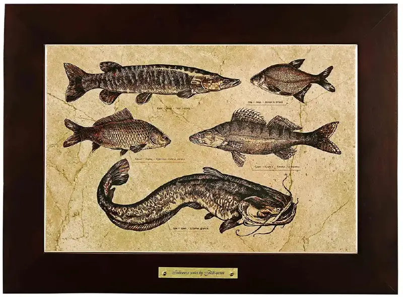 Картина Fish-Point «Пять Рыб»