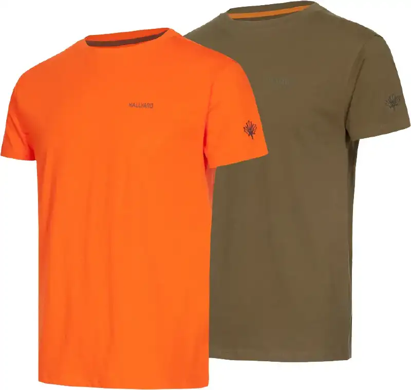 Комплект футболок Hallyard Jonas. Размер 2XL Оранжевый/серый