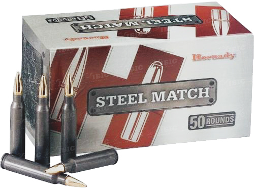 Патрон Hornady Steel Match кал. .223 Rem куля HP маса 55 гр (3.6 г)