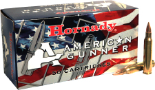 Патрон Hornady American Gunner кал. .223 Rem куля HPBT маса 55 гр (3.6 г)