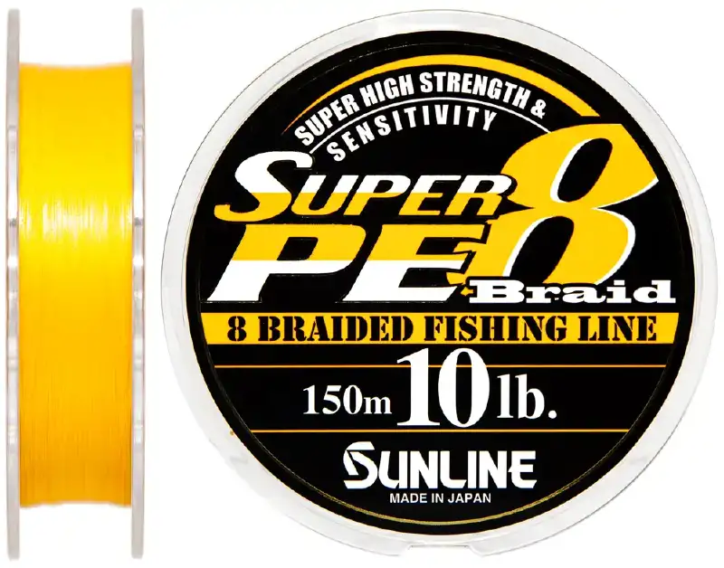 Шнур Sunline Super PE 8 Braid 150m 0.165mm 10lb/5.0kg