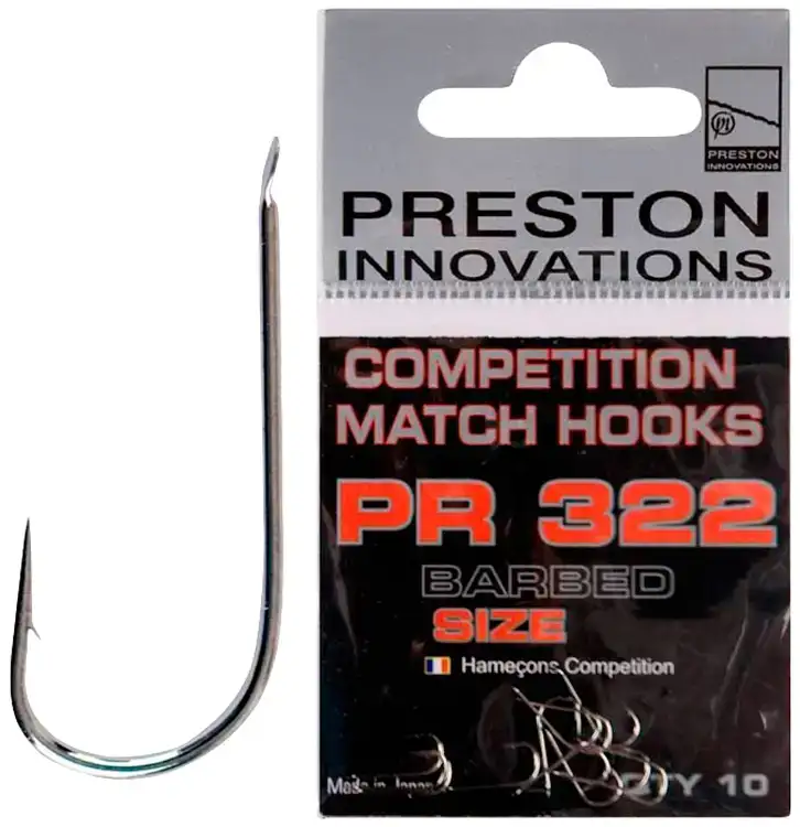 Крючок Preston Competition Hooks 322 №20