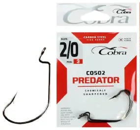 Крючок Cobra Predator CO502 (3шт)