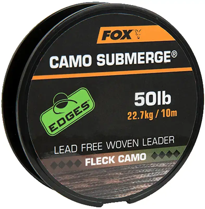 Лидкор Fox International Camo Submerged 10m 50lb Fleck Camo