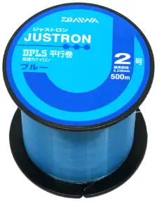 Леска Daiwa Justron DPLS BL 500m (голубой) #3.0/0.285mm 5.4kg
