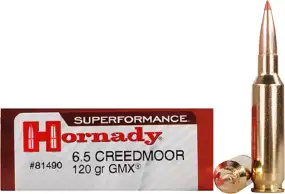 Патрон Hornady Superformance кал. 6.5 Creedmoor пуля GMX масса 120 гр (7.8 г)