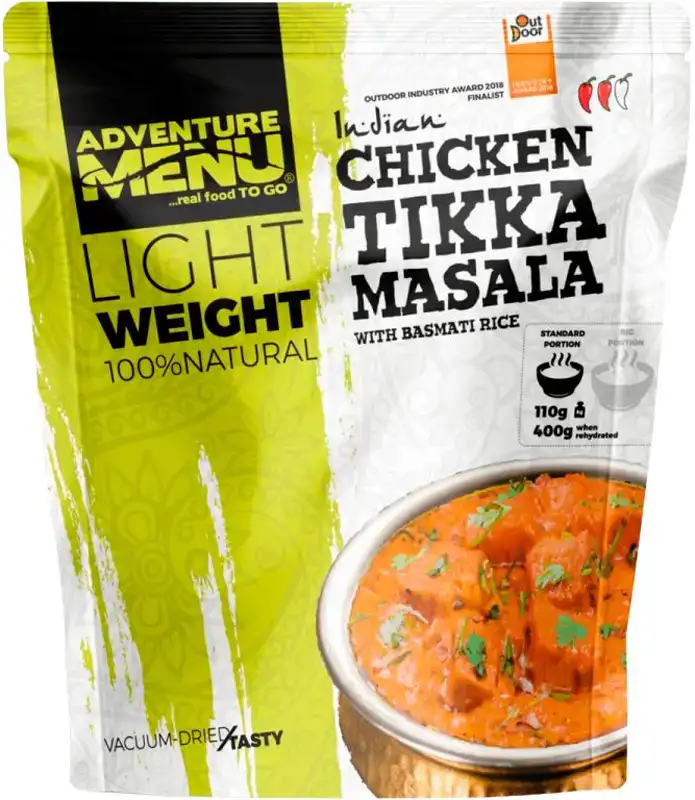 Курка в соусі Тікка Масала з рисом басматі Adventure Menu Chicken Tikka Masala with Basmati rice 181г
