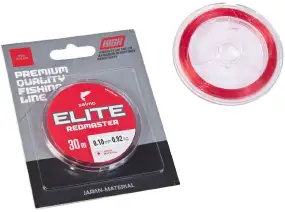 Волосінь Salmo Elite Redmaster 30m (черв.) 0.10mm 0.92kg