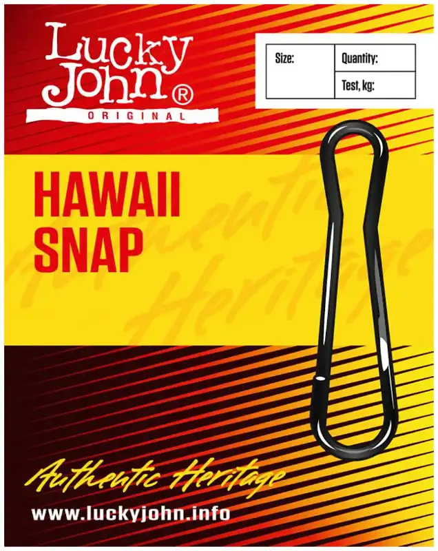 Застібка Lucky John Hawaii Snap №3 20кг (10шт/уп)