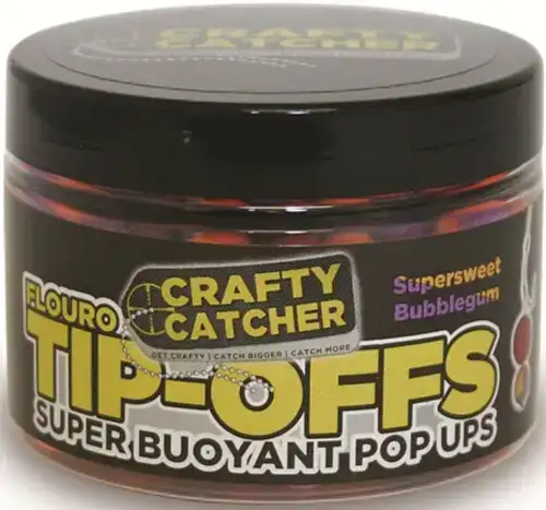 Бойлы Crafty Catcher Tip-Off Pop-Up Bubblegum 60g