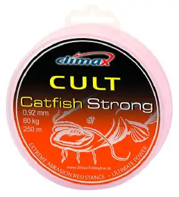 Шнур Climax Cult Catfish Strong 200м (коричневий) 0.50мм 50кг