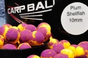 Бойли Carp Balls Wafters Plum Shellfish 10mm
