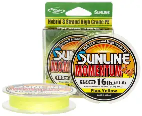 Шнур Sunline Momentum 4x4 150м 0.156мм 10Lb/4,2кг